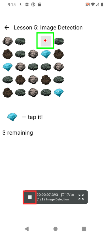 Image in a image block