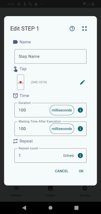 Image in a image block