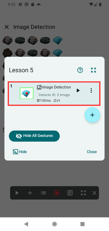 Image in a image block
