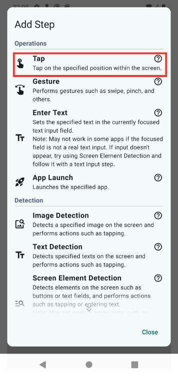 Image in a image block