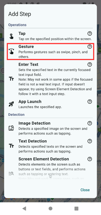 Image in a image block