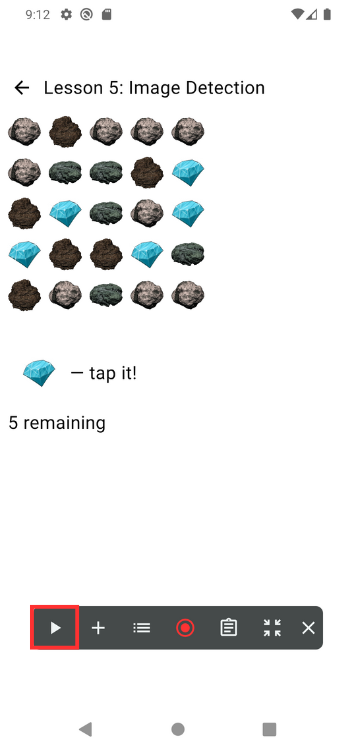 Image in a image block