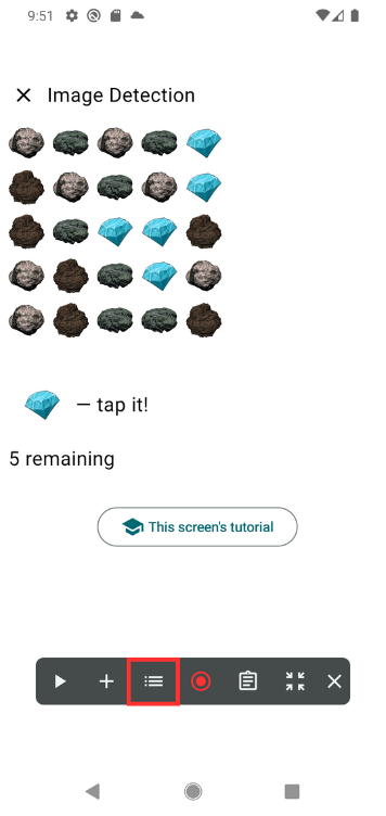 Image in a image block