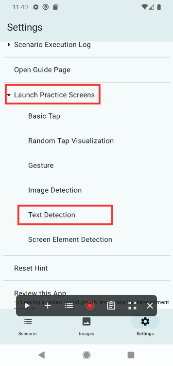 Image in a image block