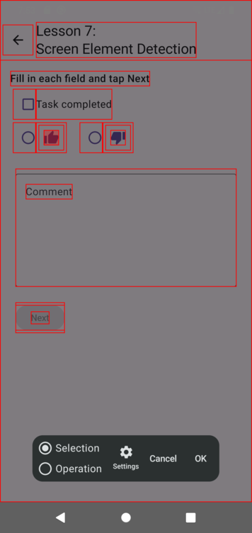 Image in a image block