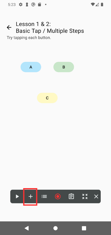 Image in a image block