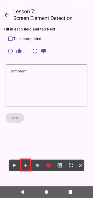 Image in a image block