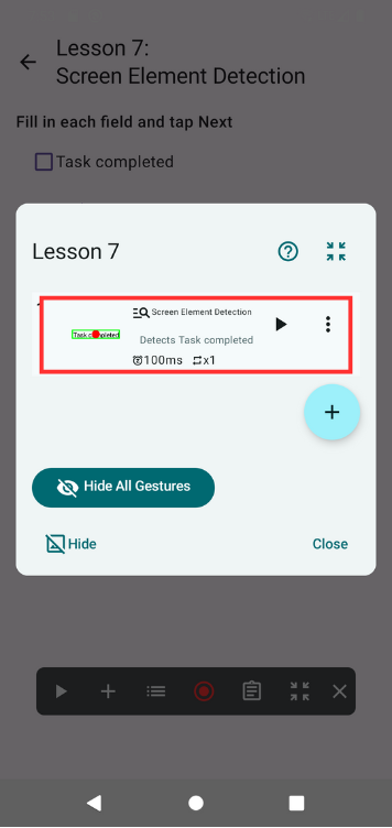 Image in a image block