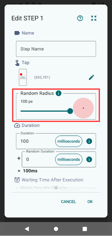 Image in a image block