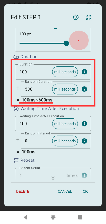 Image in a image block