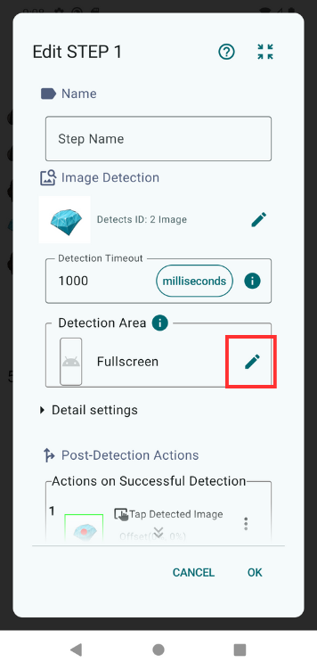 Image in a image block