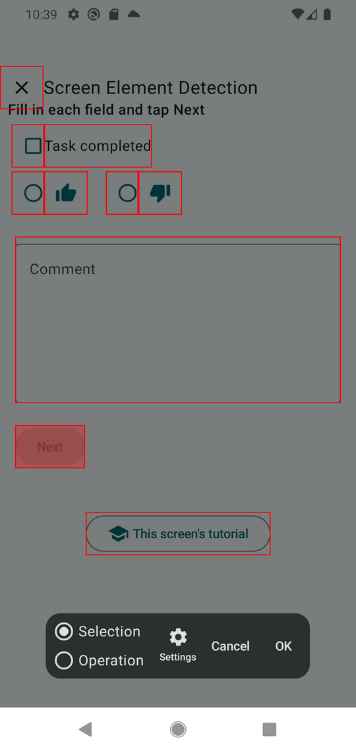 Image in a image block