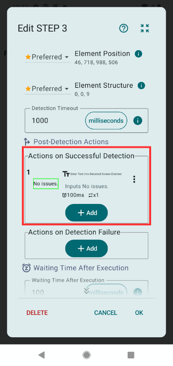 Image in a image block