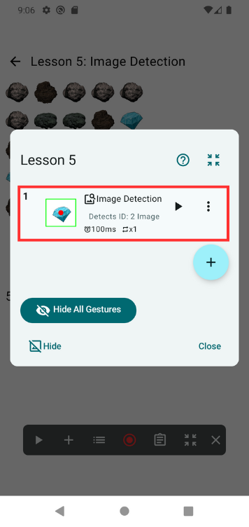 Image in a image block