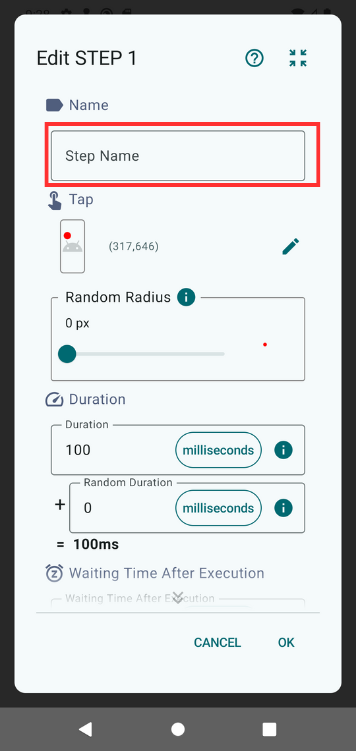 Image in a image block