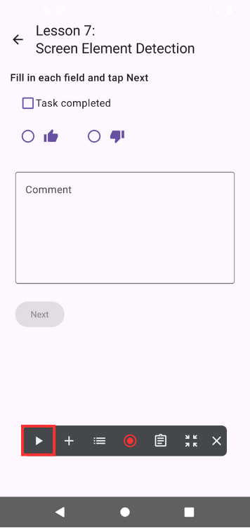 Image in a image block