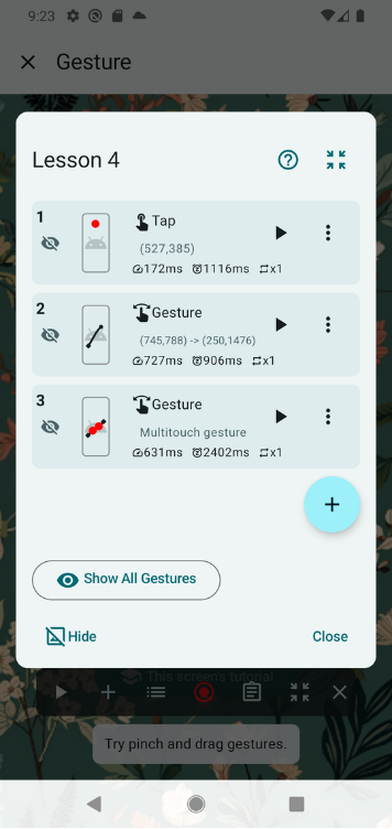 Image in a image block
